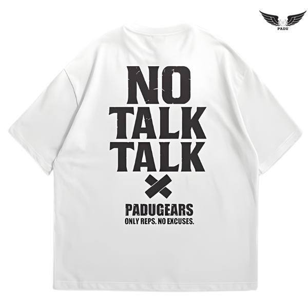 "No Talk Talk" Oversized T-shirt