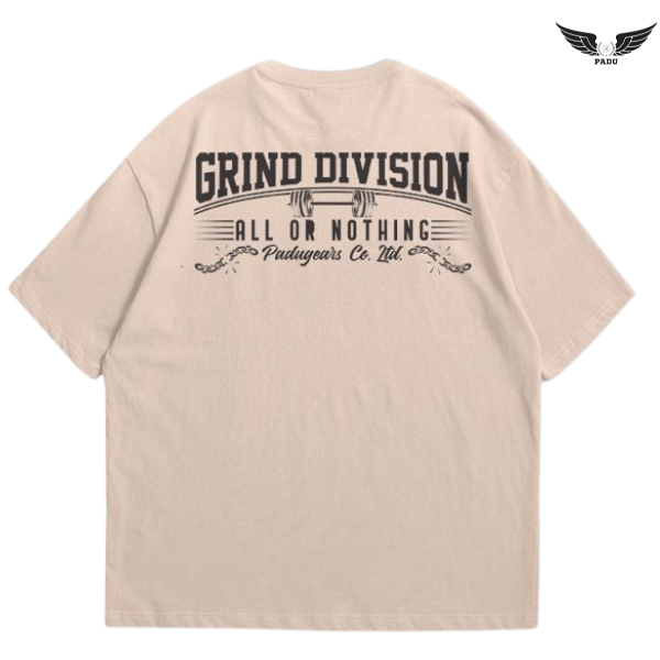 "Grind Division" Oversized T-shirt