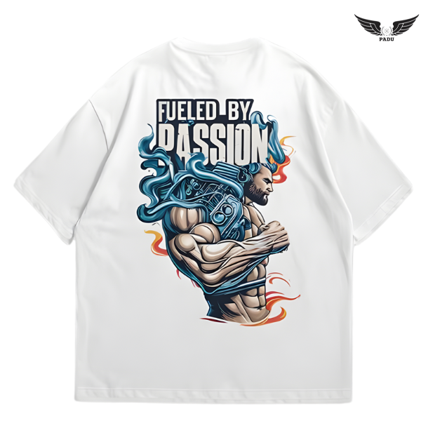 "Fueled by Passion" Oversized T-shirt
