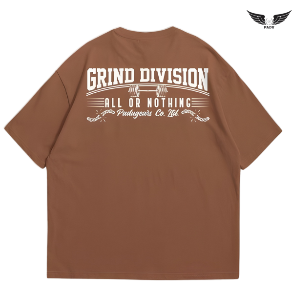 "Grind Division" Oversized T-shirt