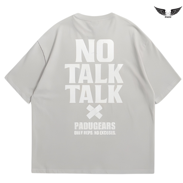 "No Talk Talk" Oversized T-shirt