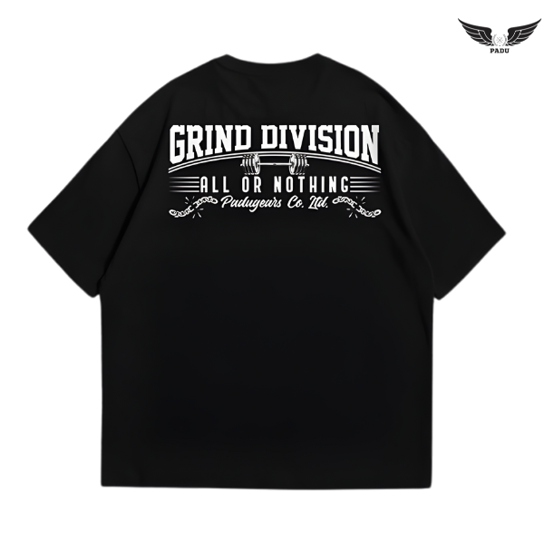 "Grind Division" Oversized T-shirt