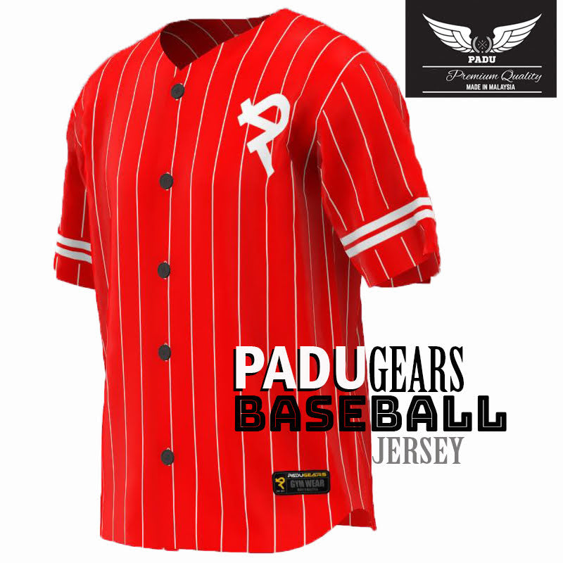 Pinstriped Baseball Jersey