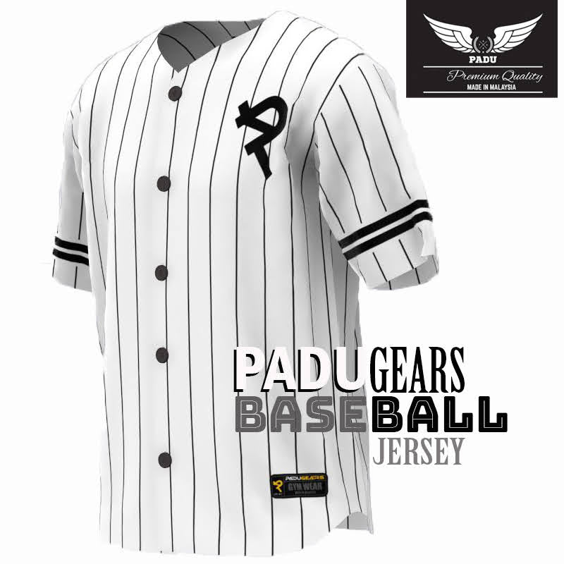 Pinstriped Baseball Jersey