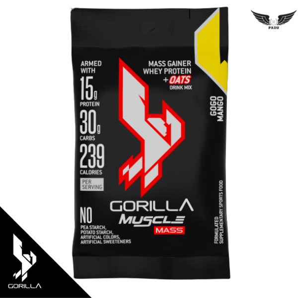 GORILLA Muscle PRO Whey Protein On-The-Go (x10 Sachets/Box)