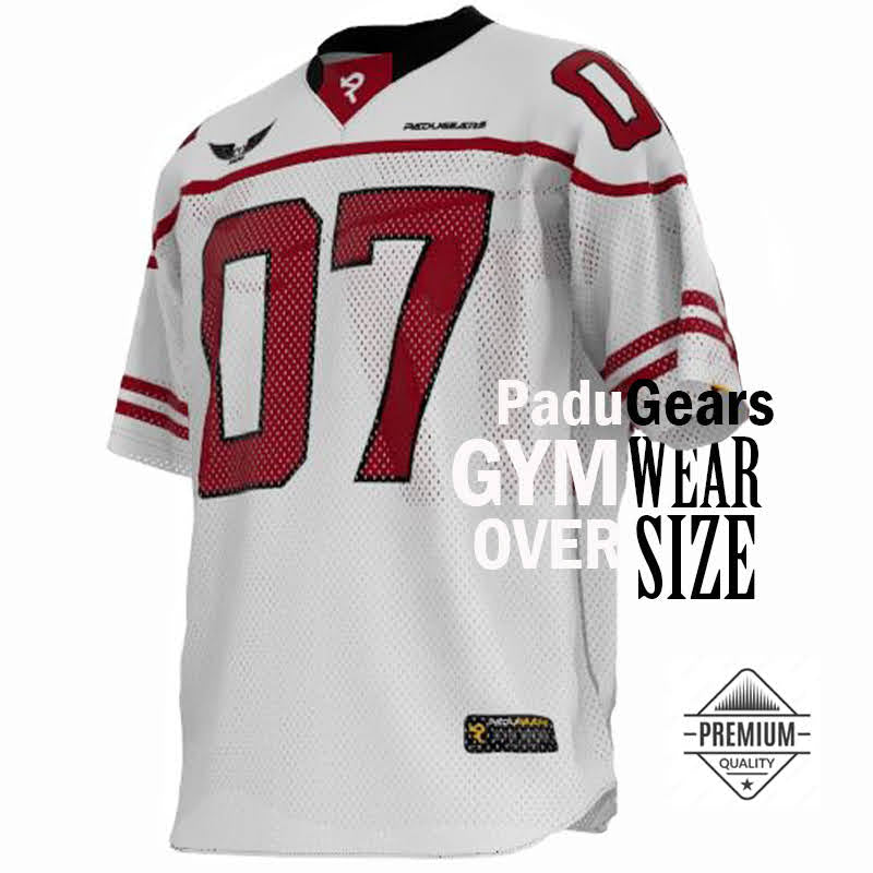 GymWear '07 NHL Jersey in White Red