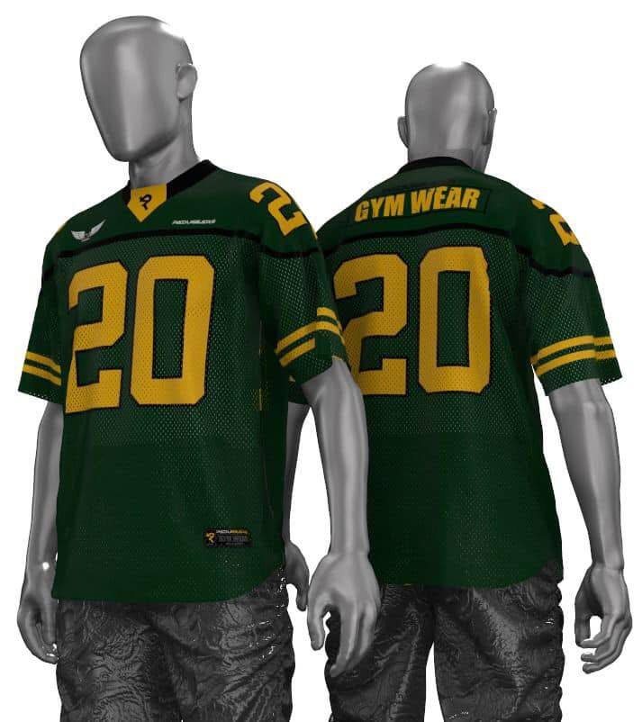 GymWear '20 NHL Jersey in Green Yellow