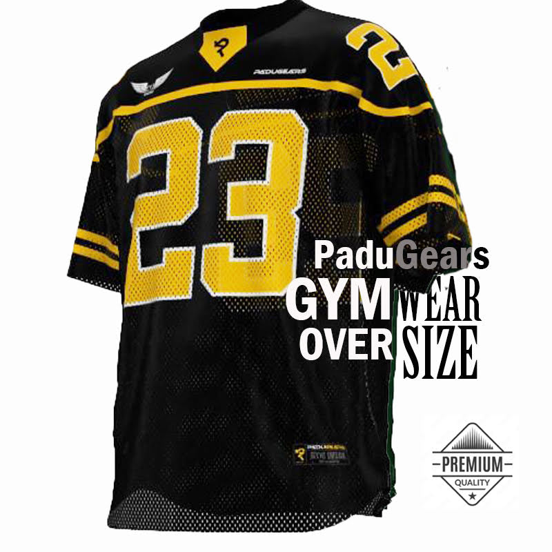 GymWear '23 NHL Jersey in Black Yellow