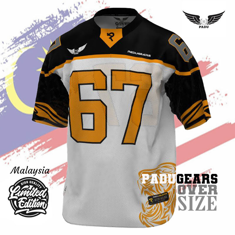 Gymwear '67 NHL Jersey in White Yellow