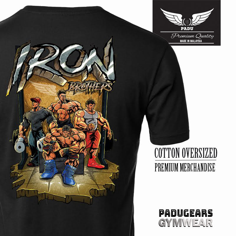 "Iron Brothers" Oversized T-Shirt