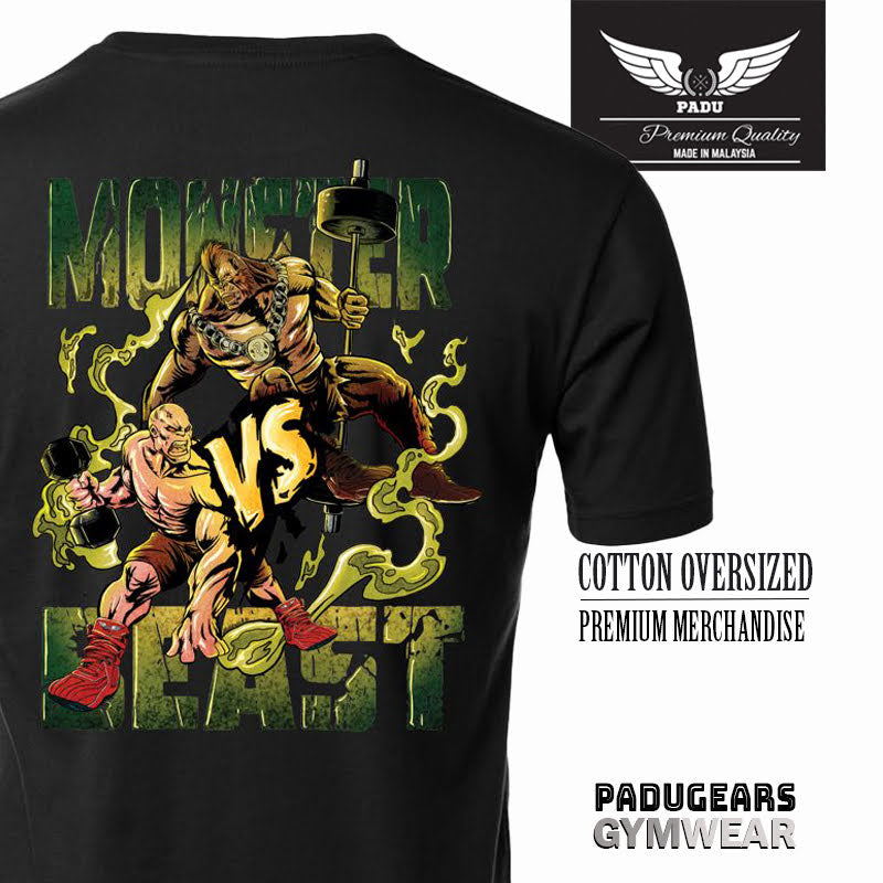 "Monster vs Beast" Oversized T-Shirt