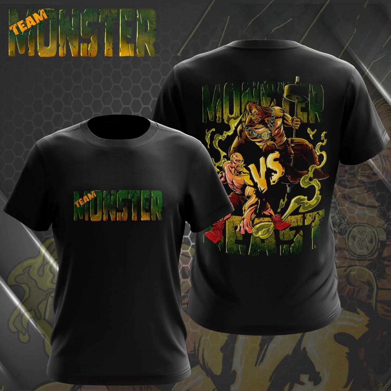 "Monster vs Beast" Oversized T-Shirt