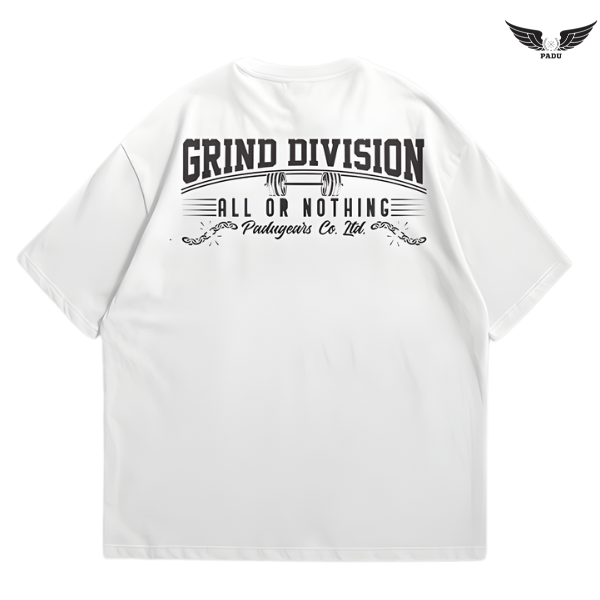 "Grind Division" Oversized T-shirt