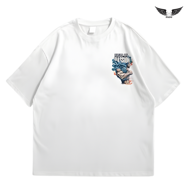 "Fueled by Passion" Oversized T-shirt