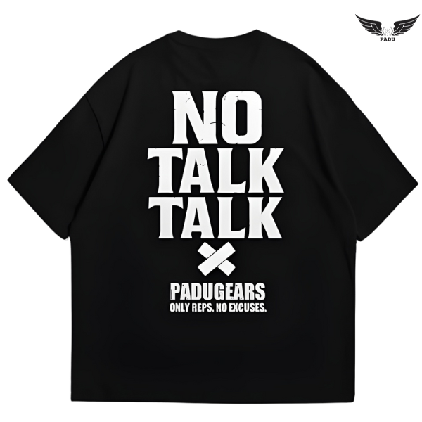 "No Talk Talk" Oversized T-shirt