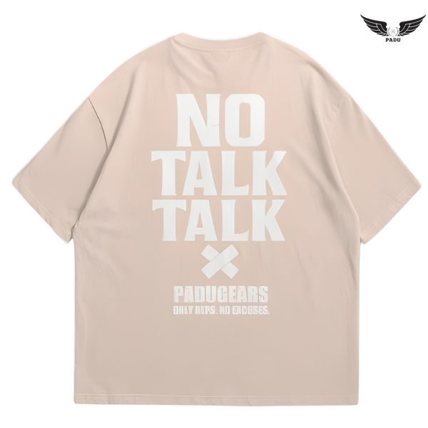 "No Talk Talk" Oversized T-shirt