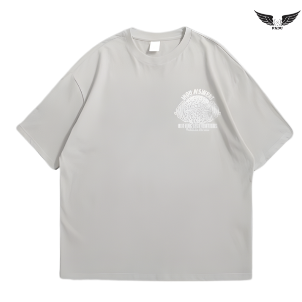 "Iron N' Sweat" Oversized T-shirt