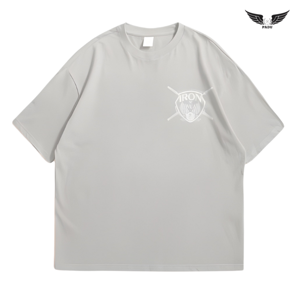 "Iron N' Sweat" Barbell Oversized T-shirt