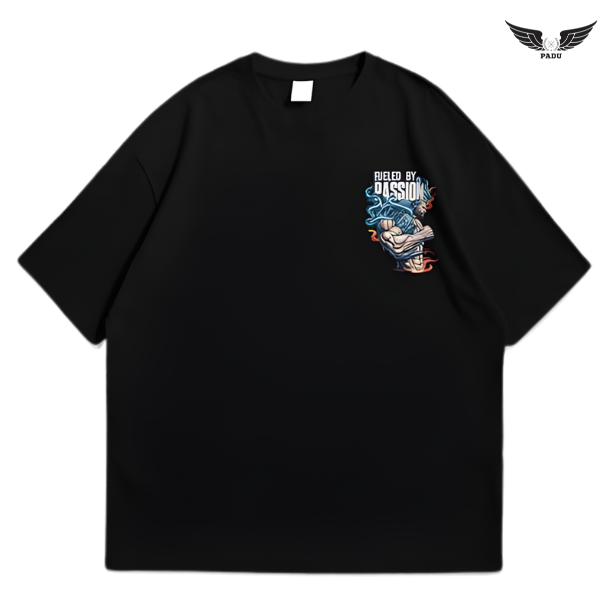 "Fueled by Passion" Oversized T-shirt