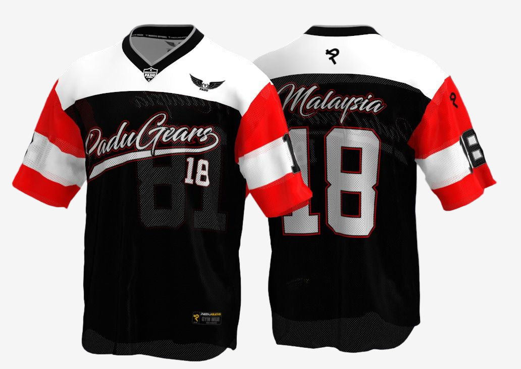 Black & Red Malaysia 18 NFL (PRE-ORDER)