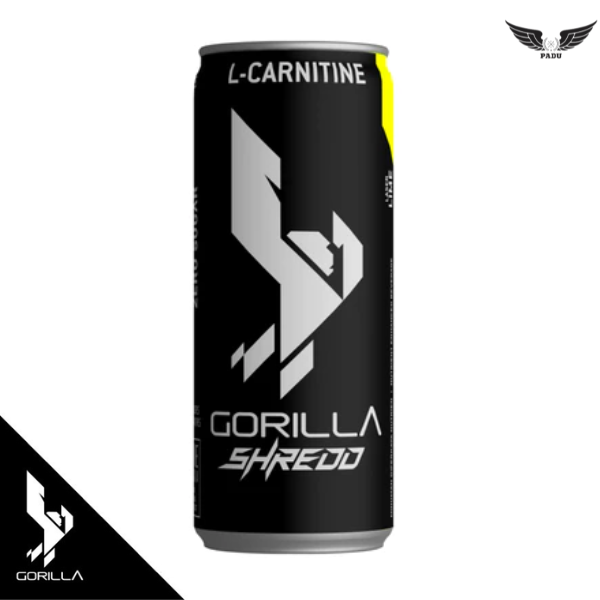 gorilla l carnitine GORILLA Shredd Electric Grape 325mL x 24cans/carton