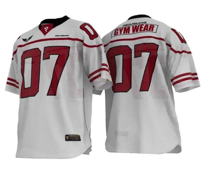 GymWear '07 NHL Jersey in White Red