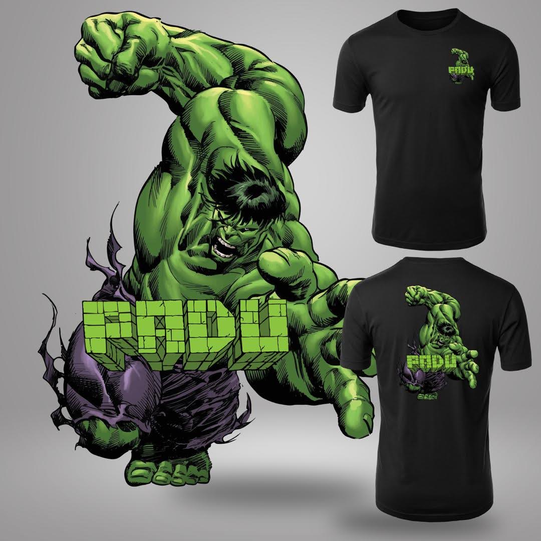 "HULK" Oversized T-Shirt (Microfiber)