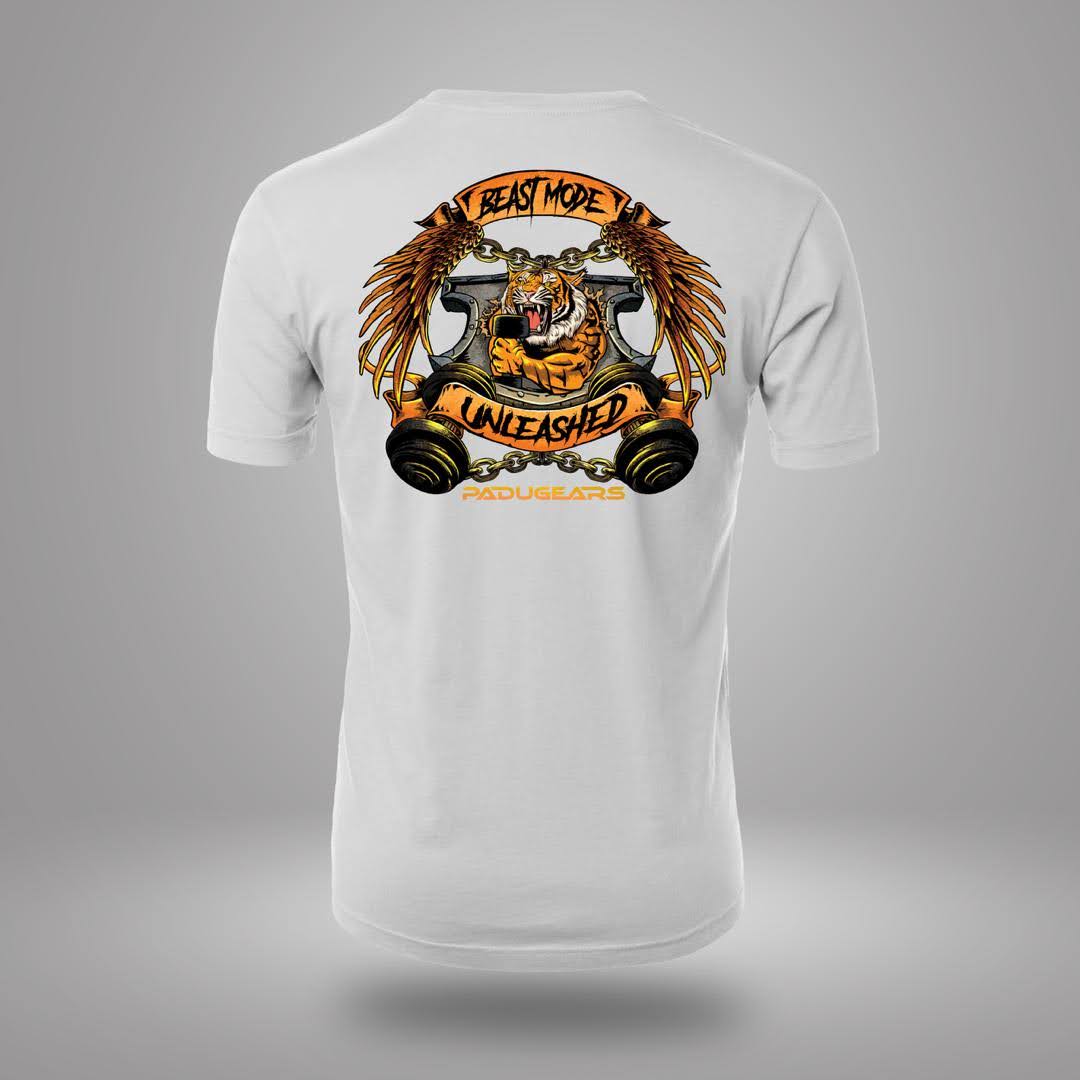 "Beast Mode Unleashed" Oversized T-Shirt (Microfiber)