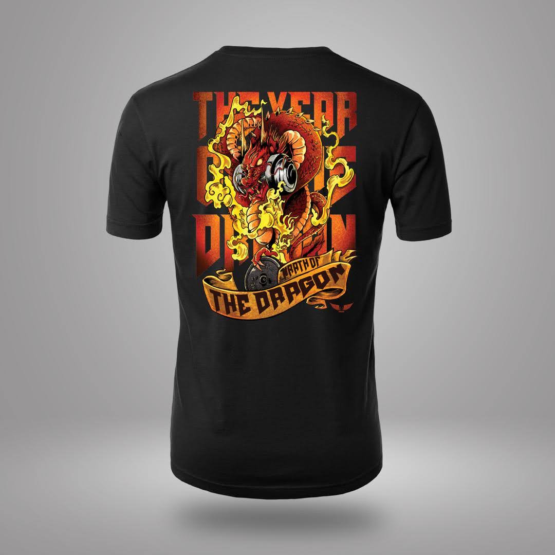 "The Wrath Of Dragon" Oversized T-Shirt (Microfiber)