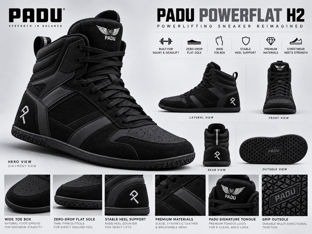 Padu Powerflat H2 - Black